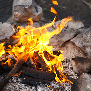 Yellowstone Campfire