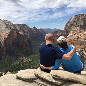 Zion hikers